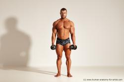 Bodybuilding reference poses of Ramon